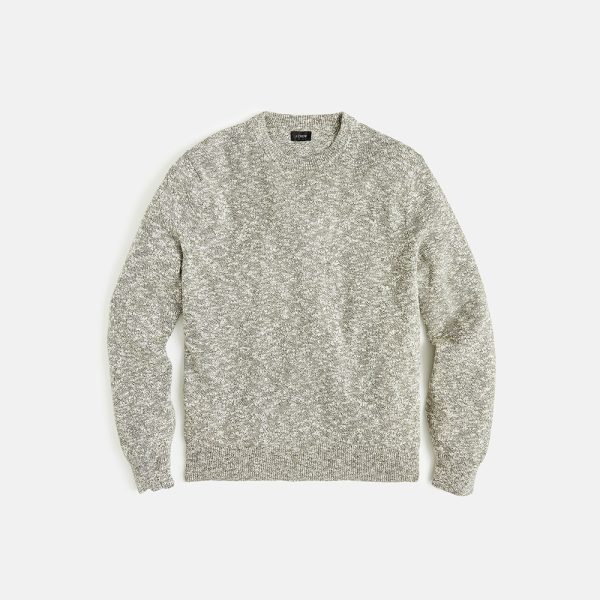 Heathered Cotton Sweater